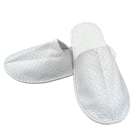 Cheap Grey Disposable Hospital Slipper SPA slippers EPE Sole Dense Non-woven Fabric Slippers Closed Toe