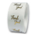 Clear Label Thank You Small Business Sticker