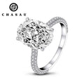 5 Carat Cubic Zirconia Ring 925 Sterling Silver Engagement Wedding Zircon Rings