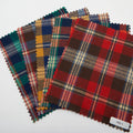 Ready Stock 100% Cotton Flannel Brushed Plaid Fabric for Children and Adult Pajama