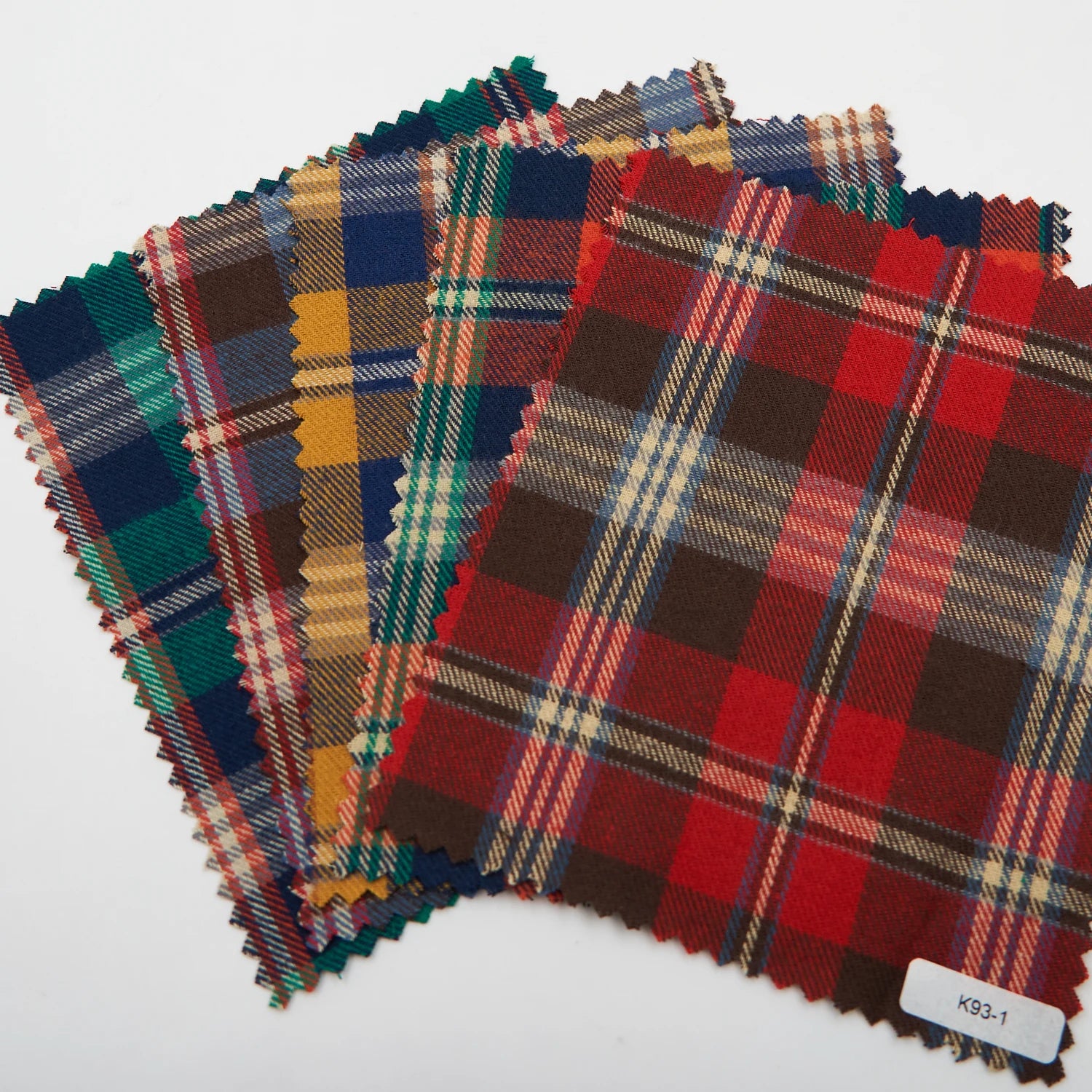 Ready Stock 100% Cotton Flannel Brushed Plaid Fabric for Children and Adult Pajama
