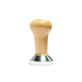 1PCS Calibrated Tamper Wood Hoppers Blowing Barista Space Tamping Station Damper Coffee Grinder Accessories