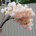 Wholesale Pink Artificial Flower Cherry Blossom for Hotel Wedding Decor