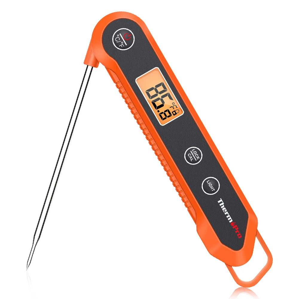 For ThermoPro TP03H Digital Hand Thermometer Plastic Barbecue & Water Heater Thermometer with Calibration & Backlight