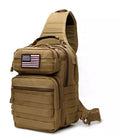 Heavy Duty Camouflage Compact EDC Sling Bag Carry Shoulder Bag for Kayak Travel Hiking Outdoor Sports