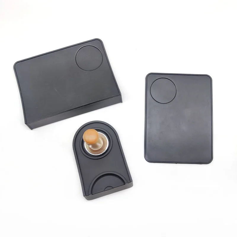Factory New Coffee Tamper Mat Coffee Accessories Table Top Rectangular Mat  Rubber Coffee Tamper Mat