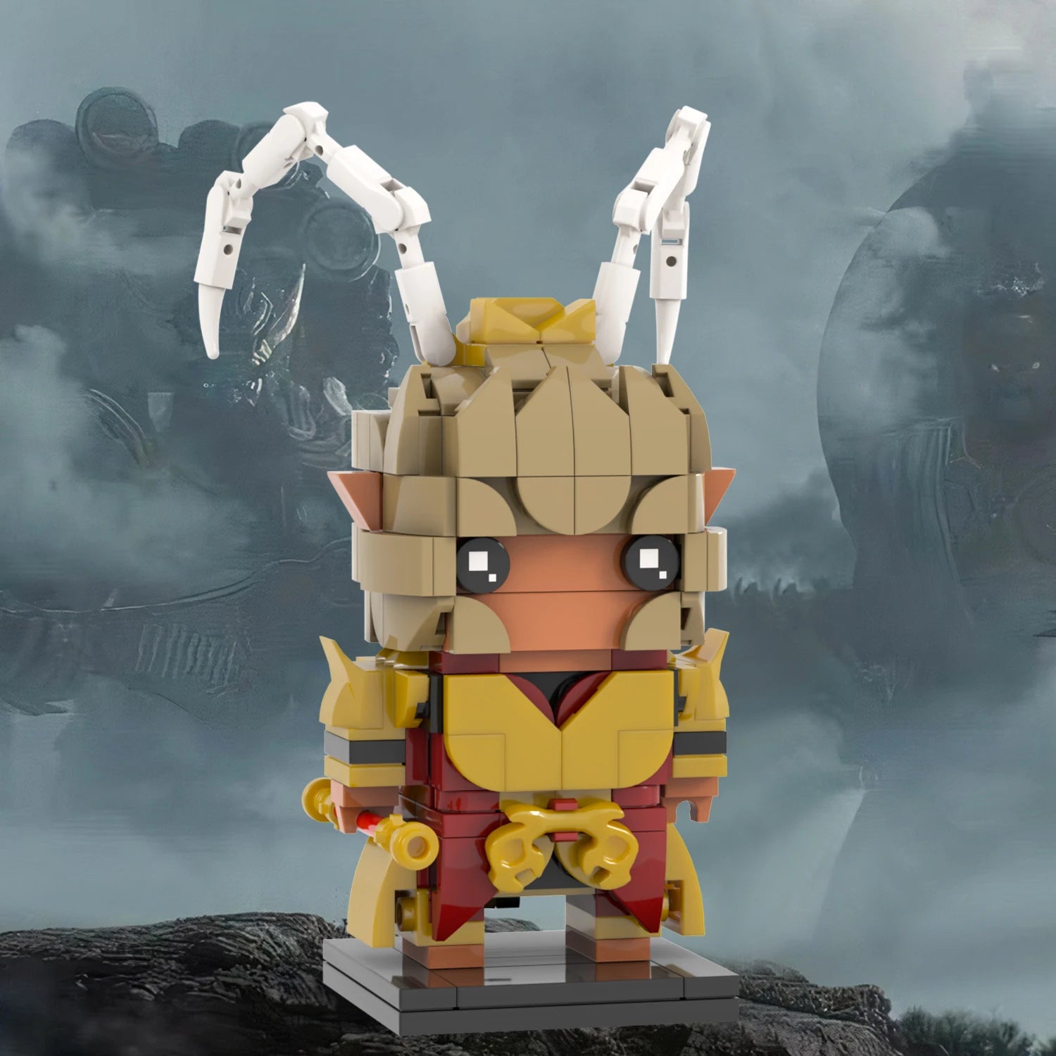 MOC7290-7292 the Monkey King the Destined One Zhu Bajie Gifts Puzzle Juguetes DIY Building Block Sets Educational Kids Toys