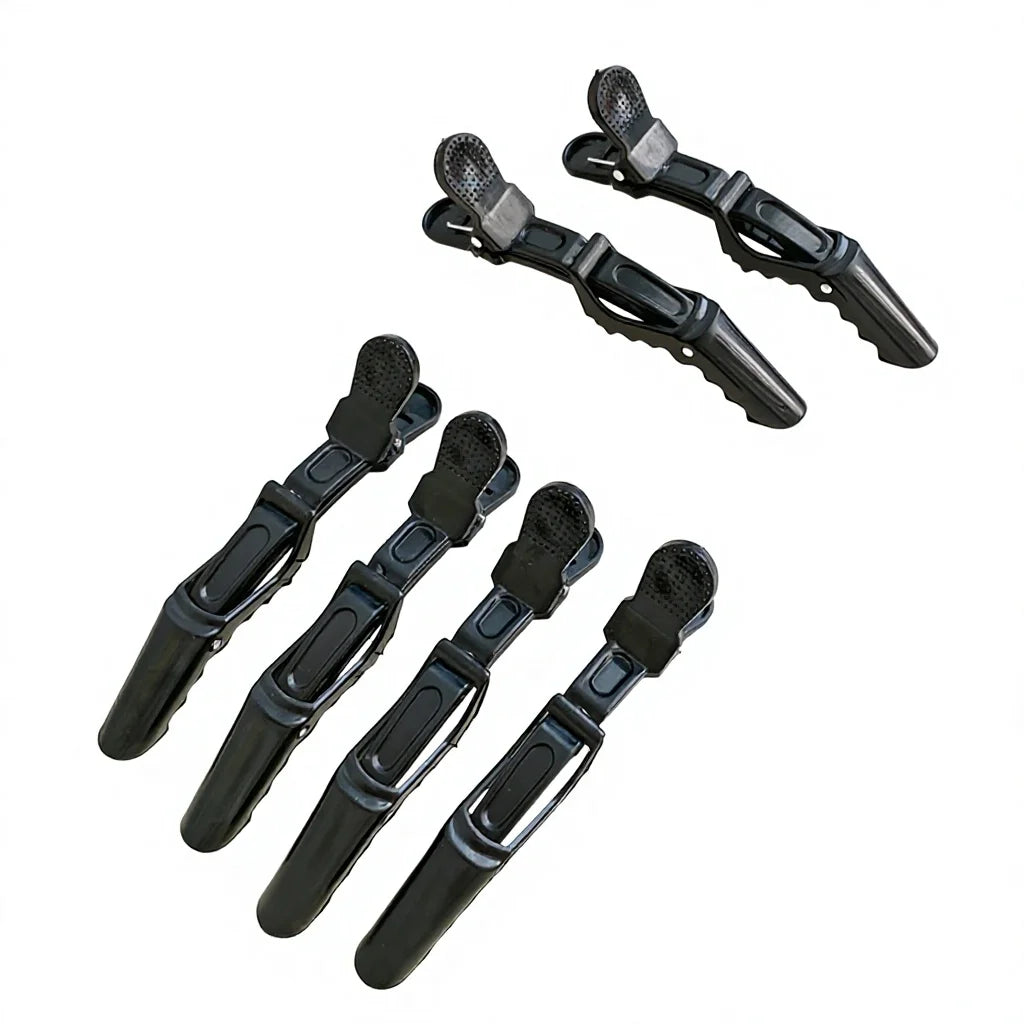 2025 Classic Ionic Salon Hair Clippers Alligator Crocodile Style Pink Plastic Hair Accessory Clips
