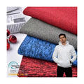Popular Design 100% Polyester Cationic Single Side Brushed Hacci Sweater Terry Fleece Fabric