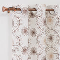 Custom New Floral Embroidered Sheer Tulle Curtains Two-Color Design for Living Room Decor Woven Spring Format