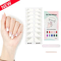 Custom Korea Cartoon Lovely Gel Nail Sticker Long Lasting Fashion Custom Easy Use Semi Cured Gel Nail Sticker