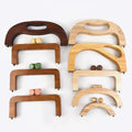 Deepeel BS298 Handbag Accessories Purse Handles Kiss Clasp Buckles Bag Wooden Frames