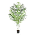 2024 Popular Fake Plastic Bonsai Plants Artificial Areca Palm Tree Indoor Faux Tropical Artificial Plants for Farm Home House