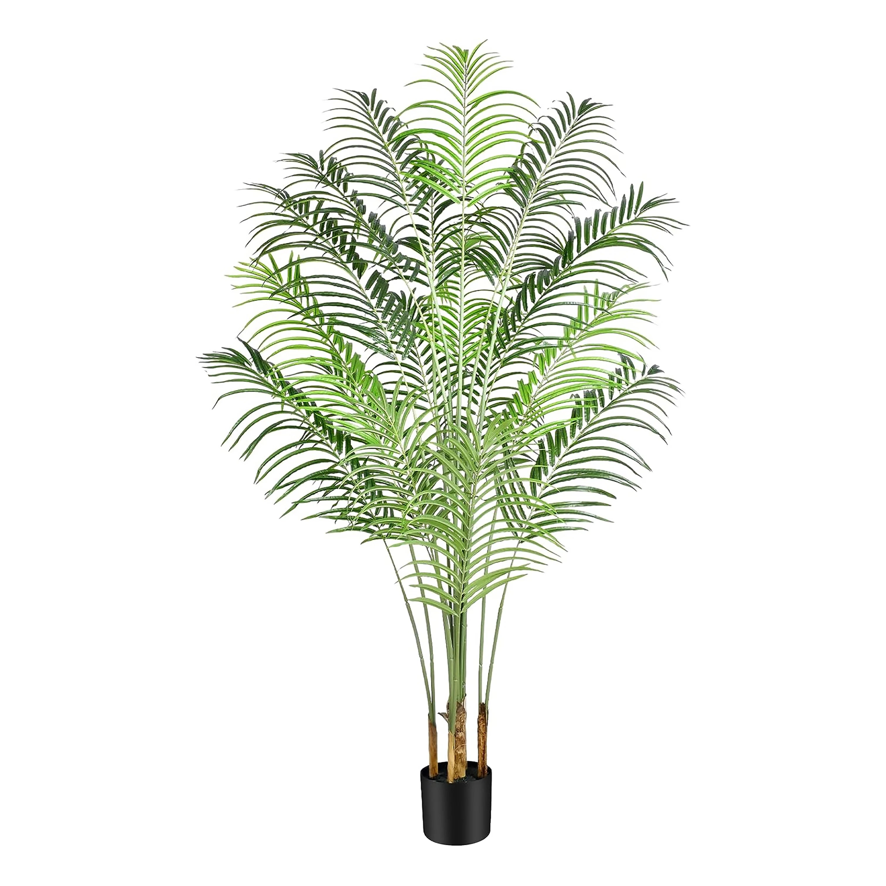 2024 Popular Fake Plastic Bonsai Plants Artificial Areca Palm Tree Indoor Faux Tropical Artificial Plants for Farm Home House