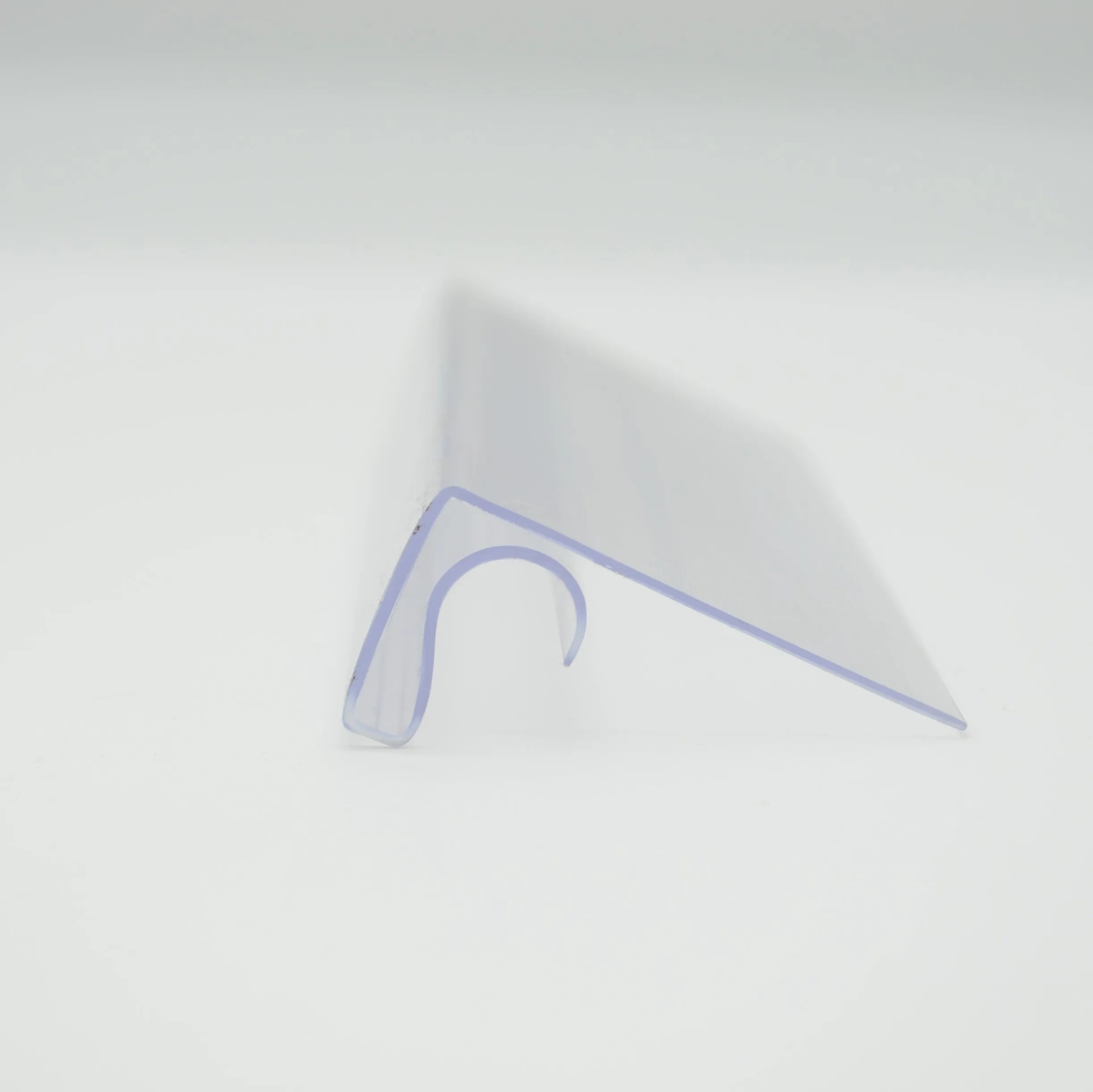 Supermarket Plastic Label Holder for Single Line Channel for Shelf