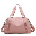 Women's Large Capacity Fashion Gym Yoga Duffel Bag Waterproof Oxford Material with Zipper Closure for Overnight Weekend Totes