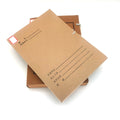 Custom Printed Document A4 Kraft Paper Case Filing File Paper Packaging Storage Box