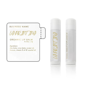 New Design Custom Printed Lip Balm Labels Lip Balm Stickers Custom Labels