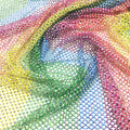 S275 SS12 Soft Elastic Hotfix Rhinestone Mesh Fabric Stretch Crystal Mesh Rhinestone Fabric Cuttable for Making Party Dress
