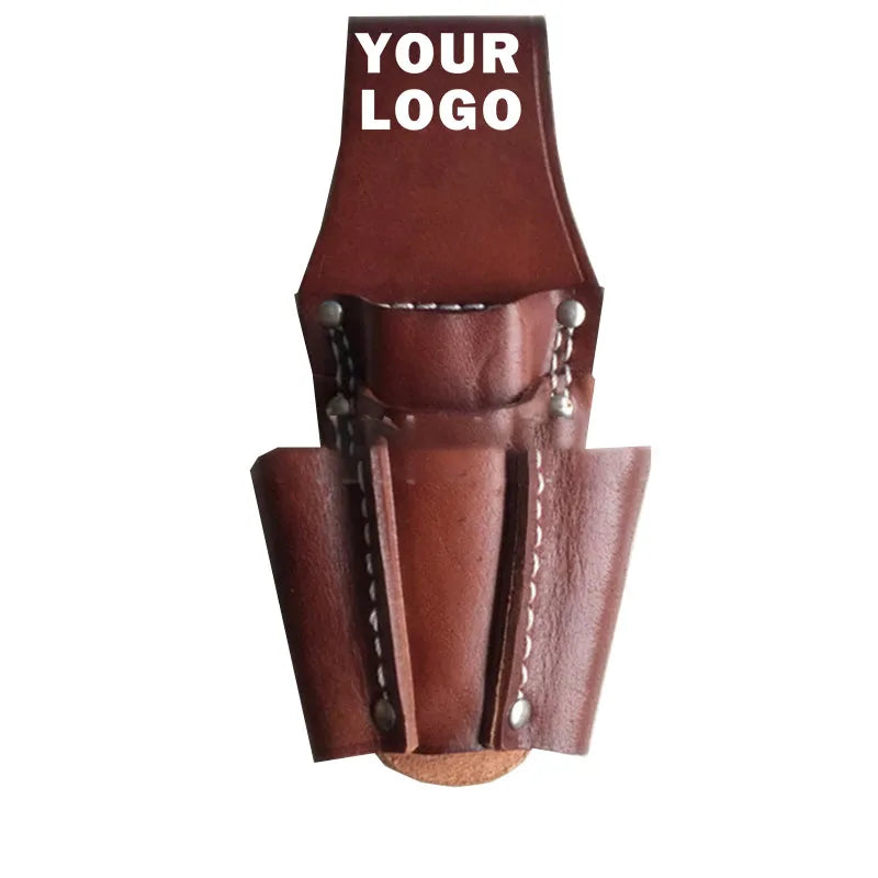 Tool Kit Multifunctional Holder Fanny Pack Storage Bag Cowhide Pouch Portable Waist Pocket Case Screwdriver