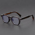 2025 Style Luxury Thick Frame Blue Light Blocking Women Vintage Round Eyewear Eyeglasses Frames for Men Optical Glasses