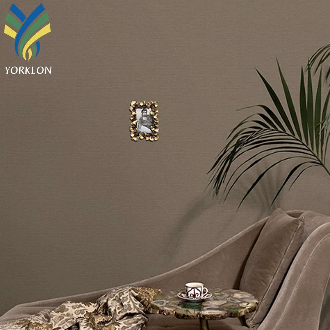YF-VL 7 Modern Nordic Non-Woven Wall Decorative Wallpaper Geometric Waterproof Moisture-Proof for Beauty Salon Wall Decor