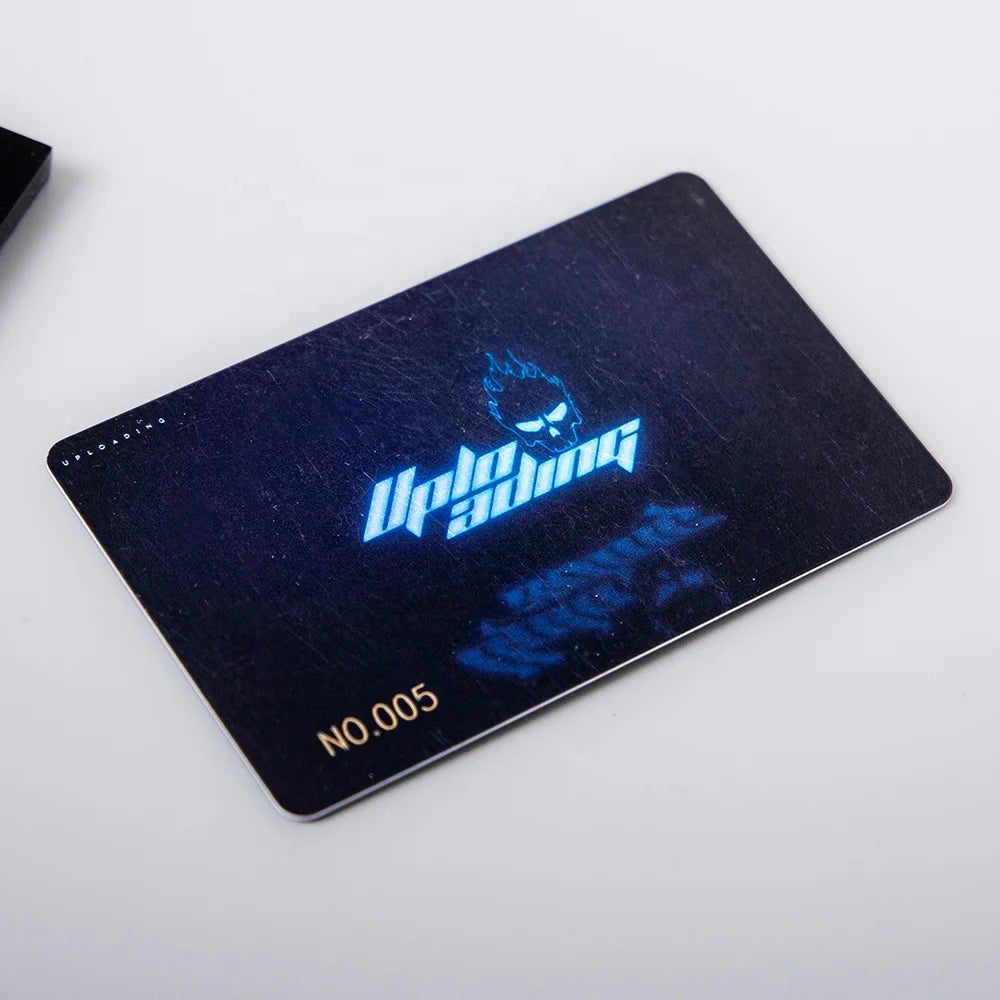 Double Side Hot Stamping Printing Name Membership Plastic VIP Gift Cards PVC Business Card