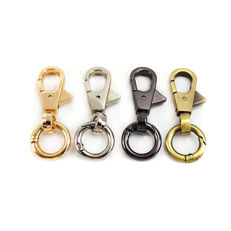 BF773 Dog Collar Buckles Swivel Hooks Hardware Lobster Clasps Keychain Bag Chain Snap Hook Metal Zinc Alloy Electroplated