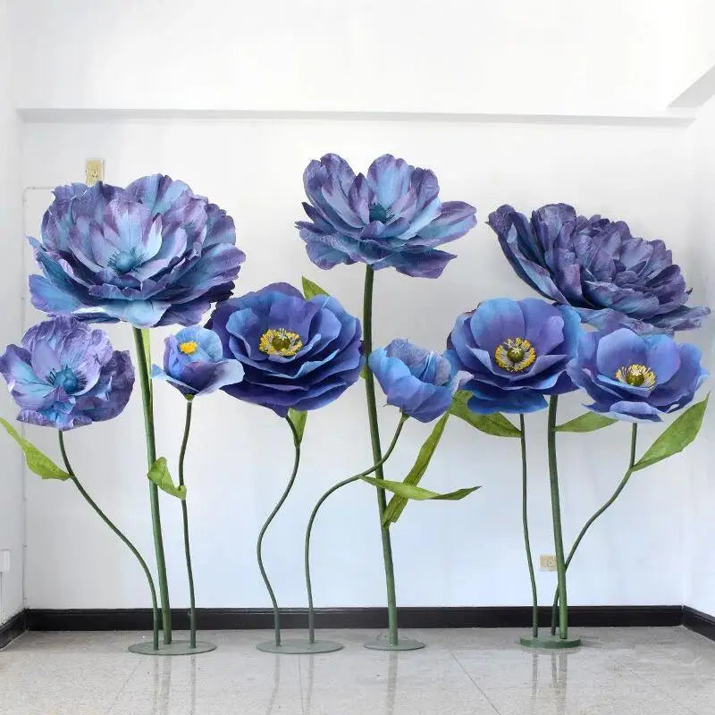 Automatic Opening and Closing Wedding Decoration Artificial Giant Lotus Flowers for Christmas and Mother's Day