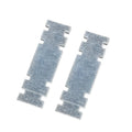 Heavy Duty Iron Silver Blue Zinc-plated Photo Album Picture Hardware Aluminium Frame Bracket Fastener Connector HongZun Model 03 MegaBDM