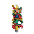 Natural Wood Bird Basket for Small Birds Eco-Friendly Hanging Chew Toy for Parrots and Parakeets
