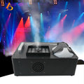 AICPOSE Stage Performance Electric Fog Machine 1500W Air Column RGB LED 7CH DMX Remote Control Low Fog