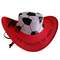 Custom Printed Summer Magic Football Style Hat Nylon Folding Outdoor Cowboy Pop-up Polyester Cap Promotional Foldable Cap