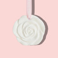 FinRu Home Decoration Hanging Car Wardrobe Pendant Air Freshener Scented Ceramic Flower Aroma Porcelain Fragrance Oil Diffuser