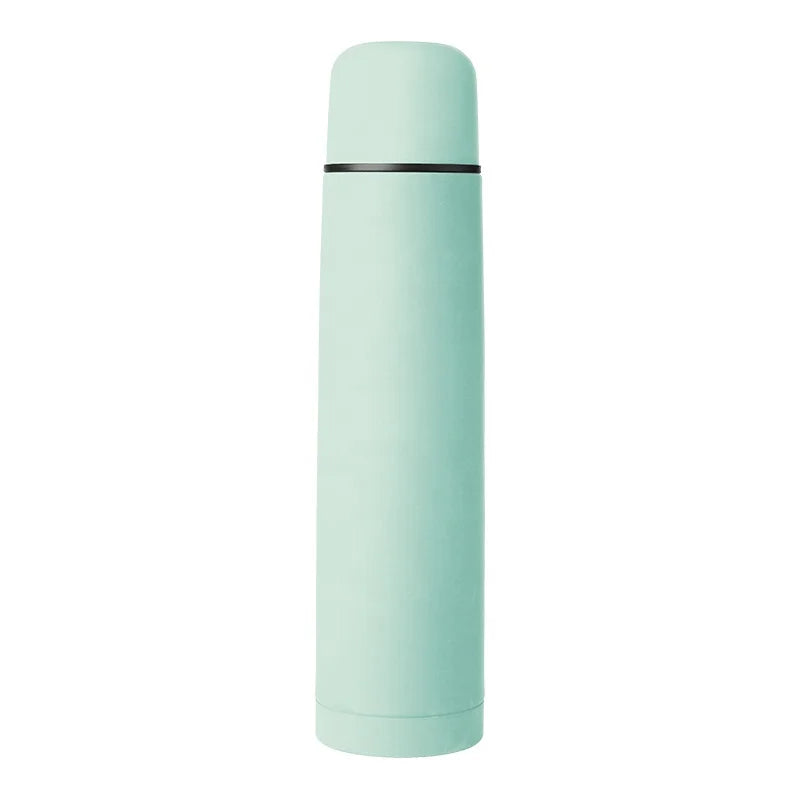 Portable 1000ml Eco-Friendly Stainless Steel Insulated Vacuum Flask with 6-12 Hours Heat Preservation for Camping