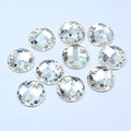 Dongzhou Flatback Glass Rhinestones Chessboard Sew on Crystal Wholesale Loose Crystal Beads for Garment Shoes Sewing Accessories