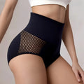 Women Seamless High Waist Shapewear Honeycomb Design Slim Tummy Control Breathable Body Shaping Butt Lift Panty Comfortable