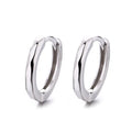 2025 Fine Jewelry 925 Silver Hoop Earrings for Women Sterling Silver 925 Classic Hoop Earrings for Women Birthday Gifts Jewelry
