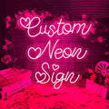 Winbo Neon Sign Custom Pink Led Lights Bedroom Letters Game Room Bar Party Indoor Home Arcade Shop Art Wall Decor Led Neon Light