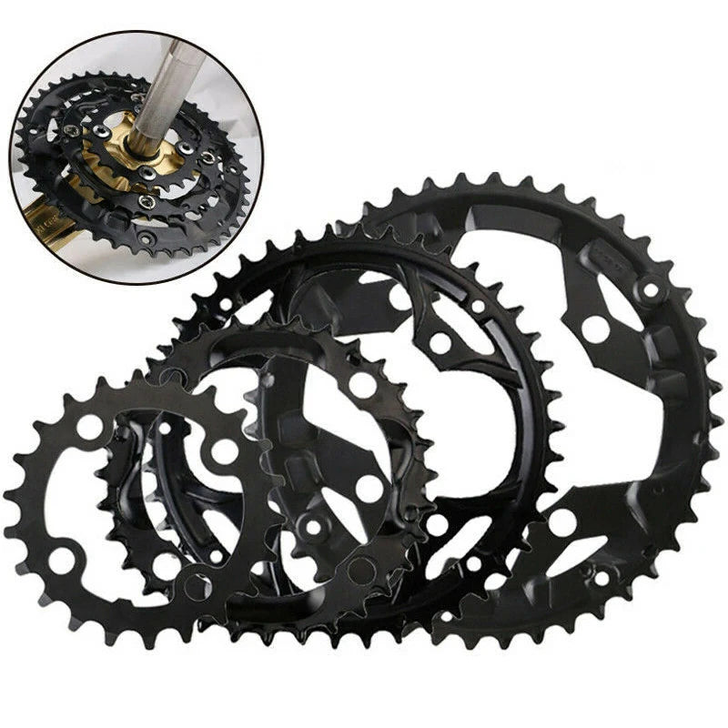 BUCKLOS Wholesale Price 64BCD 104BCD MTB Chainrings 22T 32T 44T Triple Chainrings 3*9S Mountain Bike Crankset