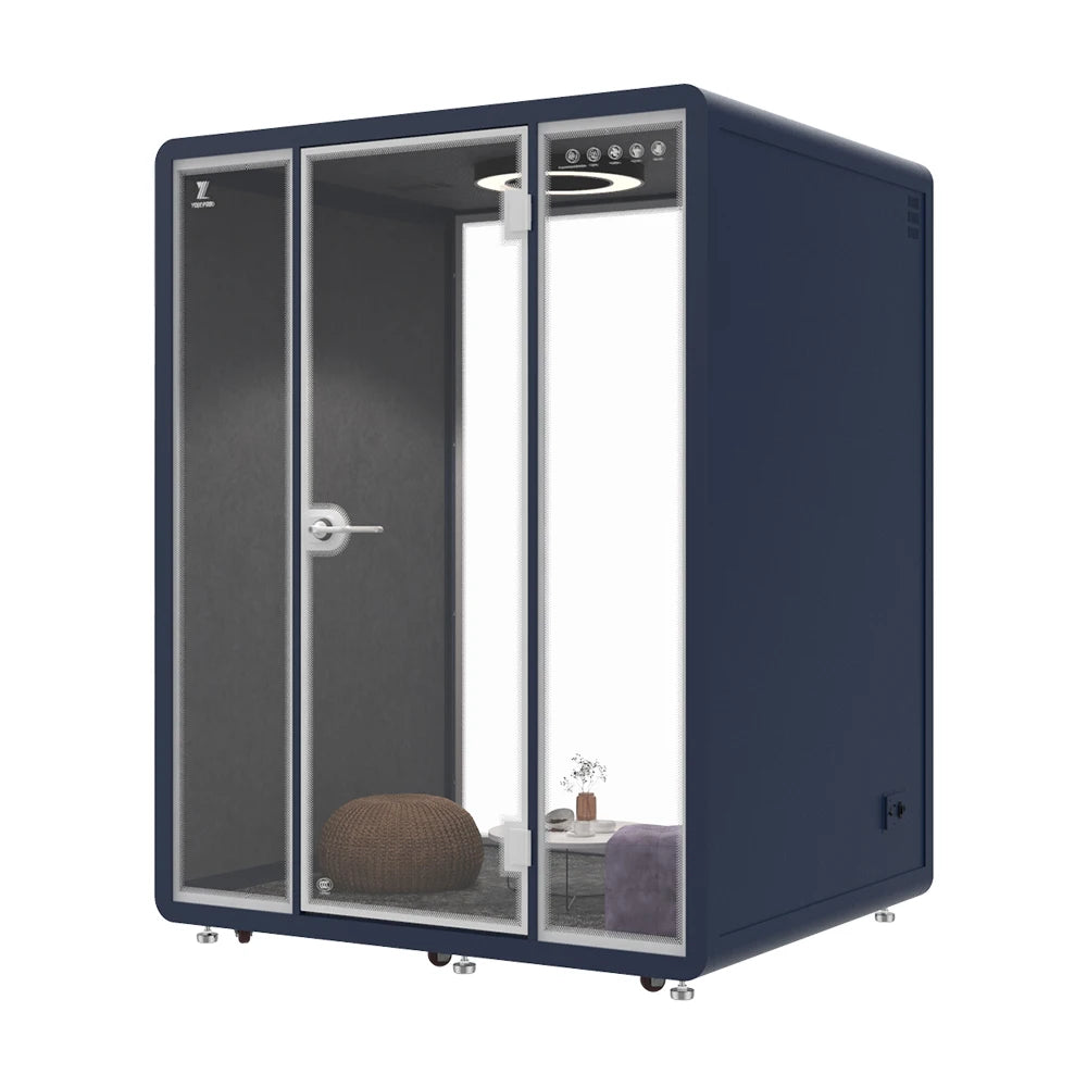 Easy Installation Commercial Soundproof Booth Office Meeting Pod Soundproof mini office workshop booth with power supply