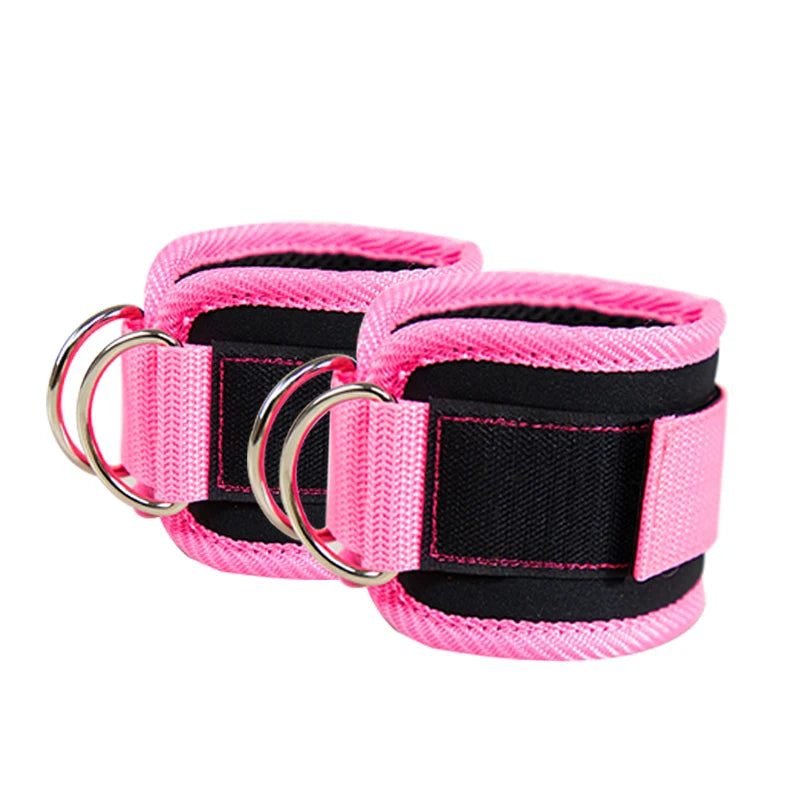 KS-1040#Gym Wholesale High Quality 4 Colors Ankle Straps with Double Metal Buckle