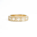 Laodun New Arrivals Ins Fashion Jewelry S925 Sterling Silver Ring Simple Engagement Creative CZ Diamond Rings Vermeil