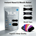 HLK Hypoallergenic High Quality Customized Scent Non Irritating Extra Strength Nasal Strips for Sleep Better and Snore Relief