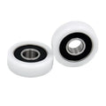 BS600032-10 10x32x10mm Nylon Plastic Pulley Bearing 6000-2RS POM Injection Molding Plastic Coated Door & Window Roller
