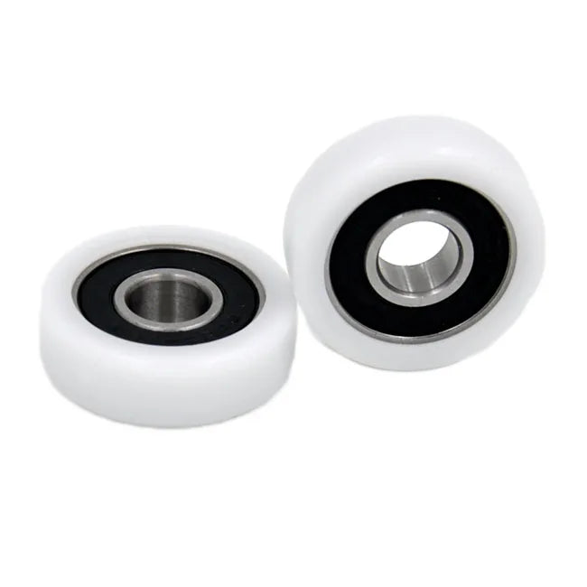 BS600032-10 10x32x10mm Nylon Plastic Pulley Bearing 6000-2RS POM Injection Molding Plastic Coated Door & Window Roller