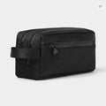 Hot Sale Black Makeup Bag Vanity case Custom logo Personalized Leather Toiletry Bag for Men