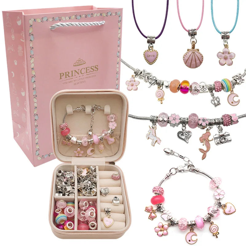 Boxed Christmas Gift  Kit Diy Bracelet Making Kit bracelet Making Kit for Girls Jew