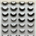 Lash Vendor Strip Lashes 15mm Fluffy Mink Eyelash Wispy Fluffy False Eyelashes Private Label Natural False Eyelashes