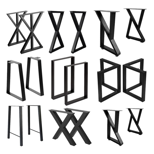 Industrial Iron Metal Table Legs for Kitchen Hospital Dining Coffee Table & Desk-Cast Iron Furniture Legs